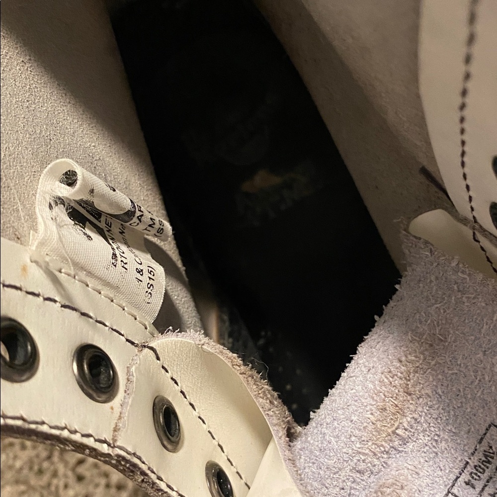 Dr. Martens Cartoon Network White Boots with Black Trim - Picture 15 of 17
